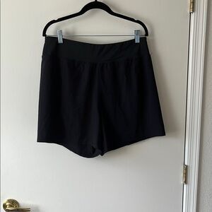 Hurley Black Athletic Shorts Size XL GUC